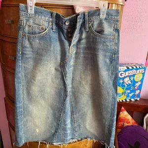 Jean skirt